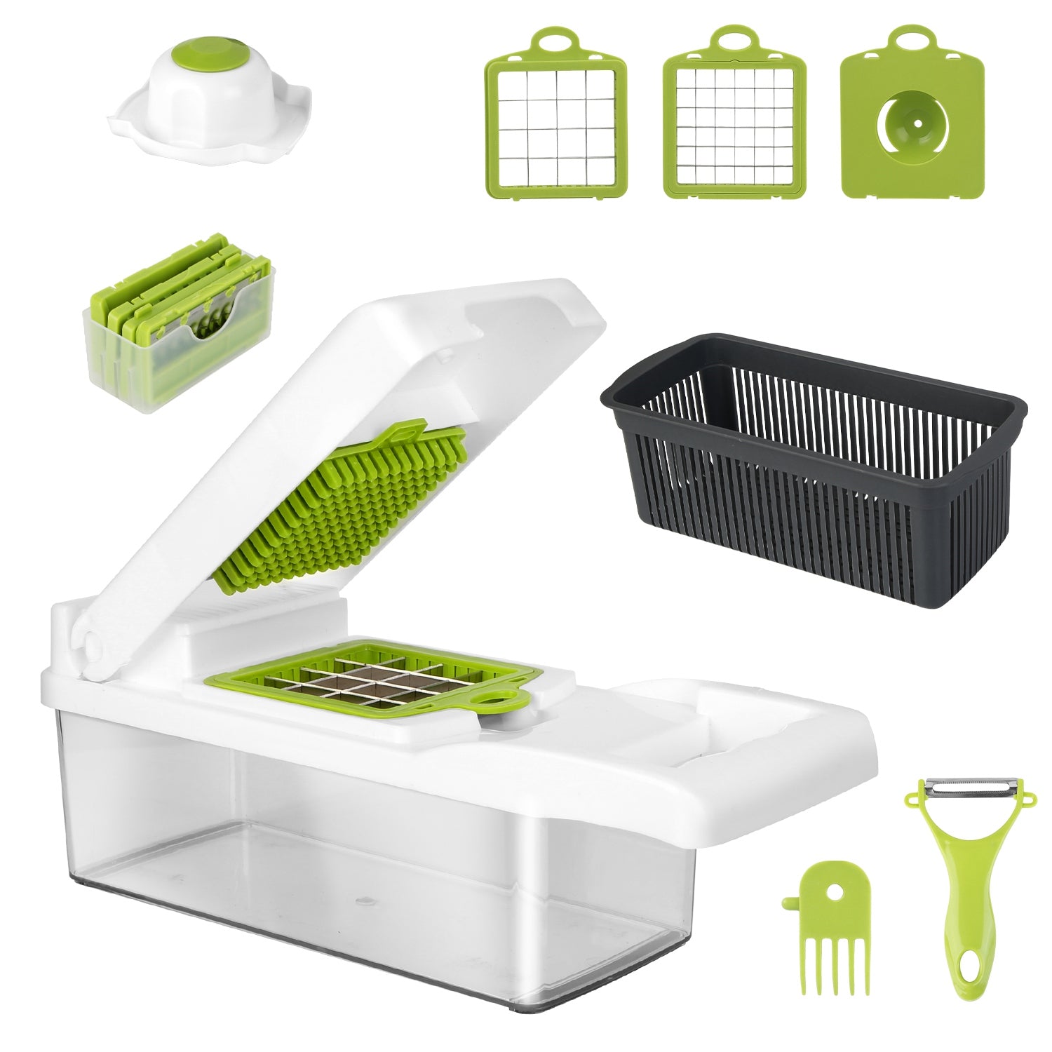 LUXI 12-in-1 Vegetable Chopper