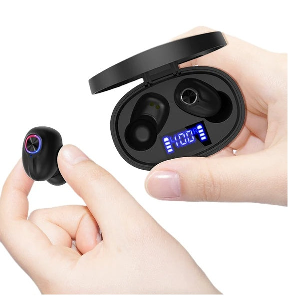 LUXI LED Display Wireless Earbuds
