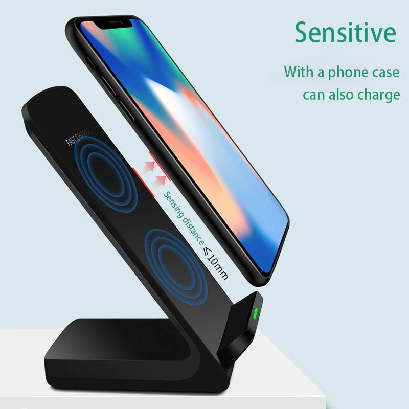 LUXI Qi Wireless Fast Charger Stand