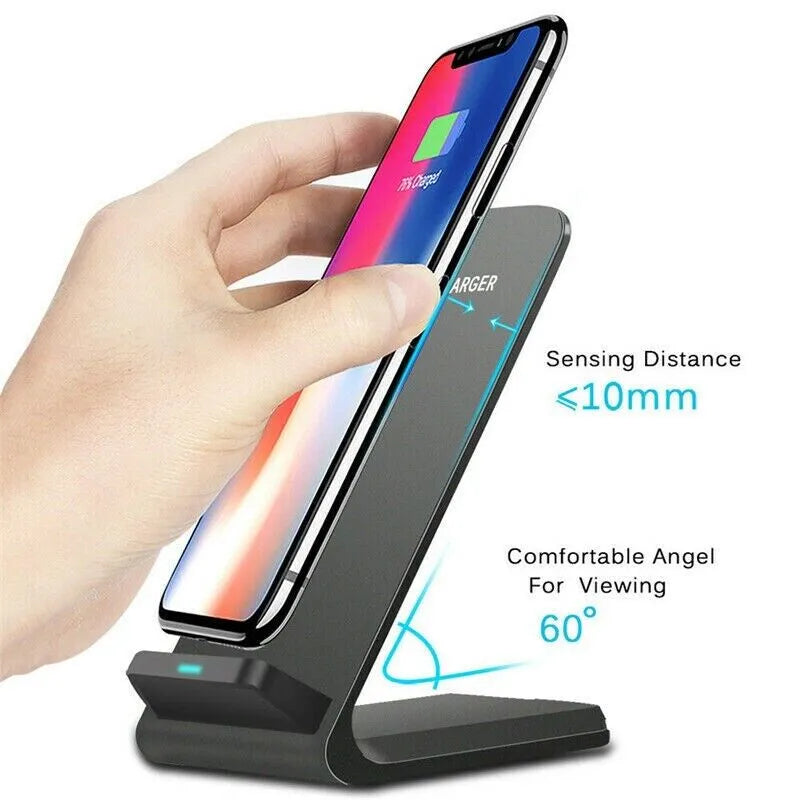 LUXI Qi Wireless Fast Charger Stand