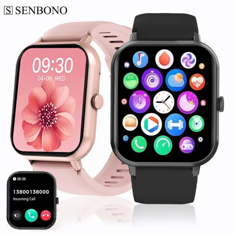 LUXI Women’s Smartwatch – Call & Fitness Tracker