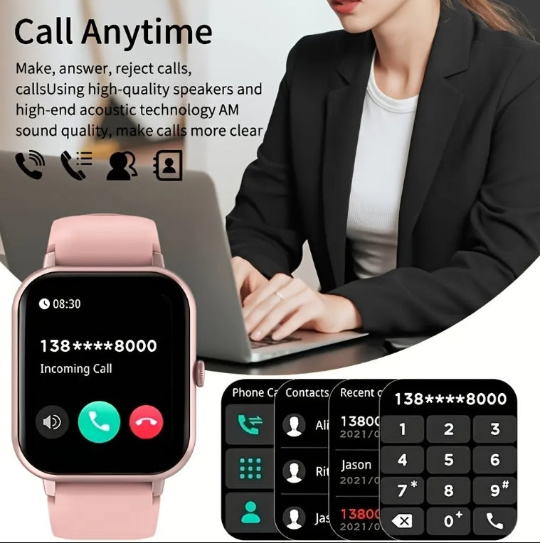 LUXI Women’s Smartwatch – Call & Fitness Tracker