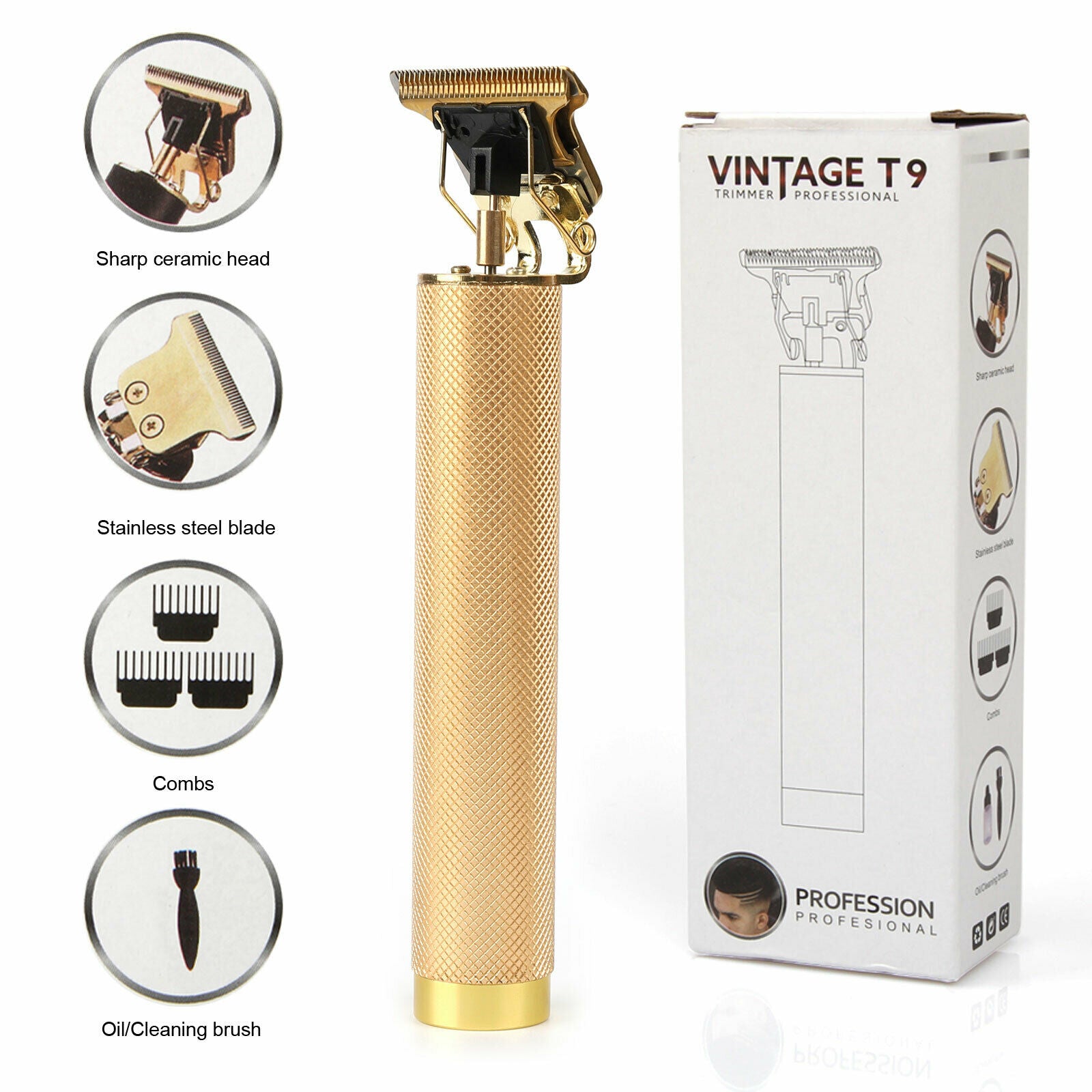 LUXI Rechargeable Hair Clipper & Beard Trimmer